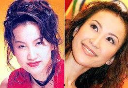 最近明星网红照片对比图,时光荏苒，颜值变迁大揭秘！”