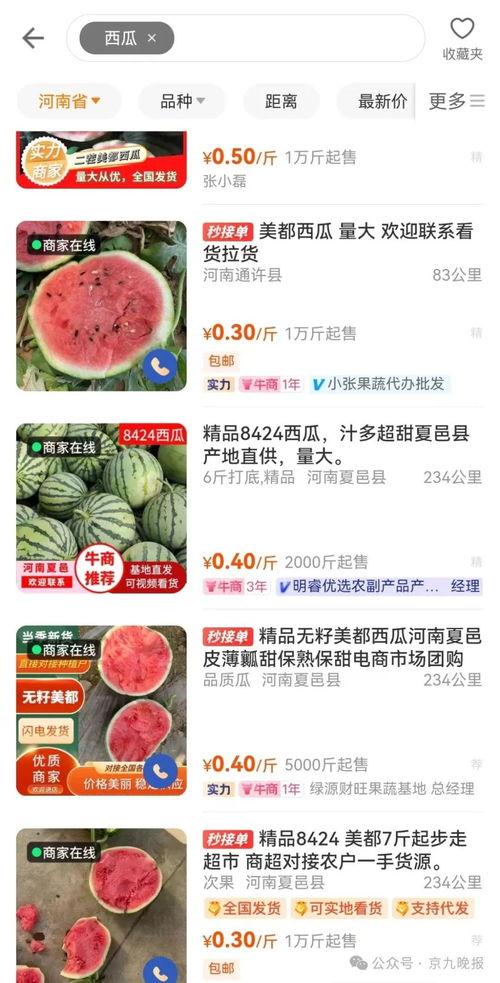 永城今日瓜价行情,时令鲜瓜价格走俏